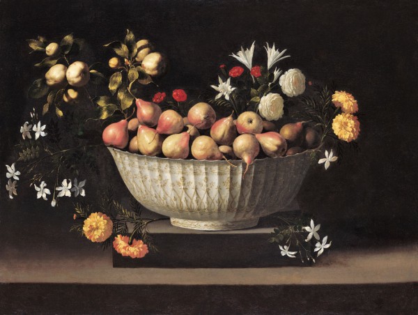 Bowl with fruits by Francisco de Zurbaran
